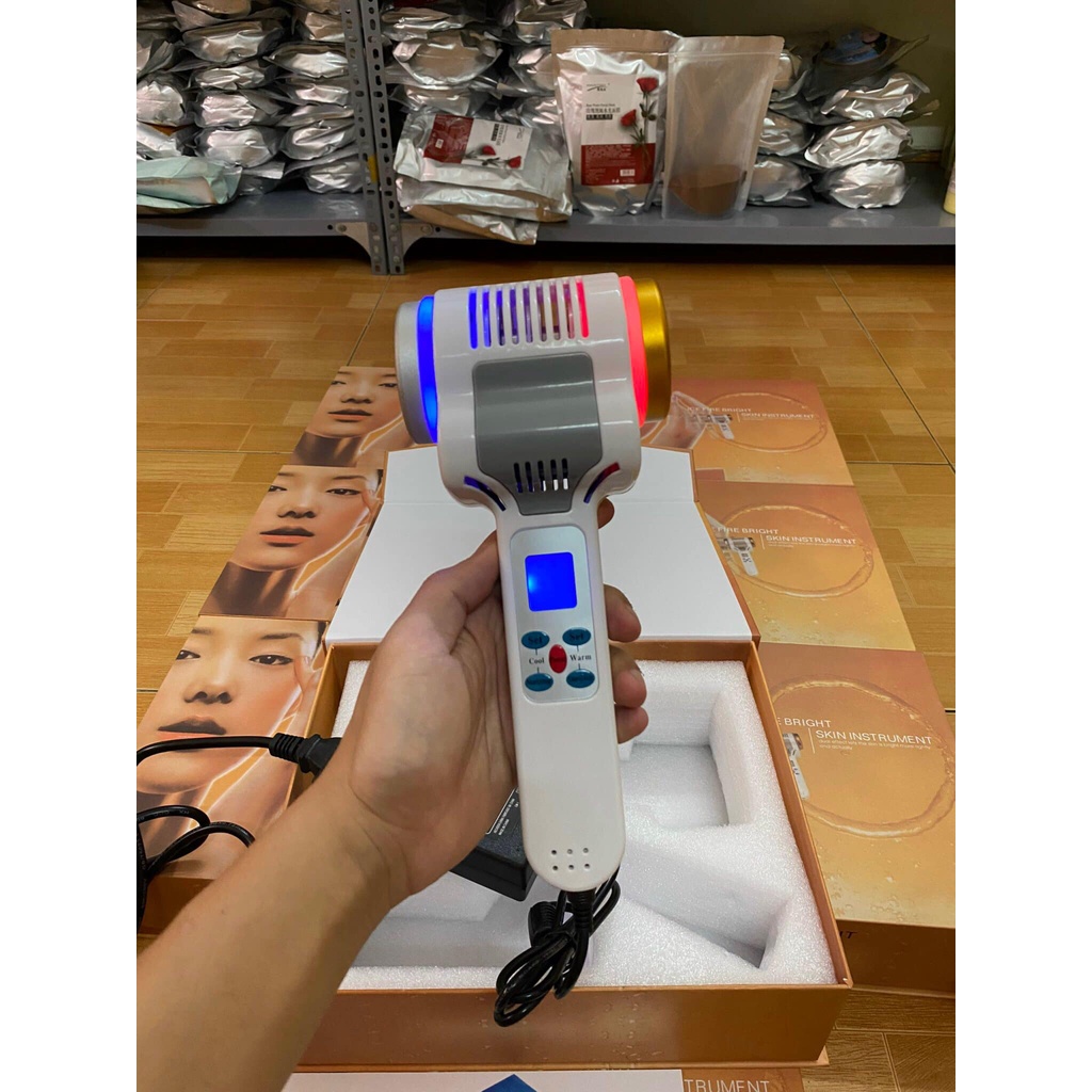 Búa nóng lạnh vàng dùng trong spa