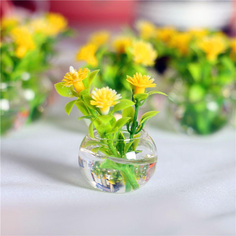 Mô Hình Chậu Cây Mini Trang Trí Nhà Búp Bê Tỉ Lệ 1: 12