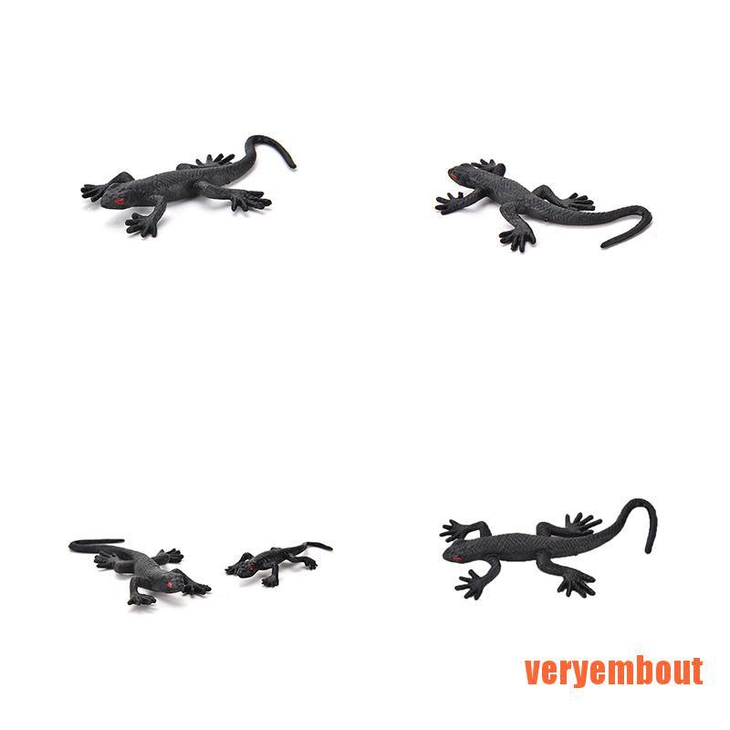 Set 2 Chú Thằn Lằn Giả Bằng Nhựa Vui Nhộn