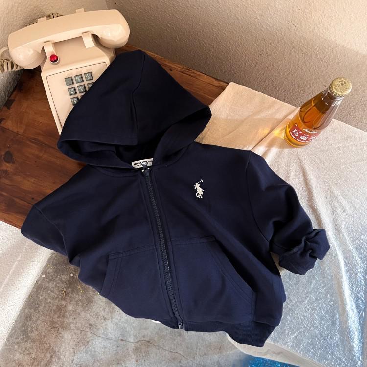 Áo Khoác Cardigan Tay Dài Có Khóa Kéo Thêu Họa Tiết Thời Trang Xuân Thu Mới Dành Cho Trẻ Em