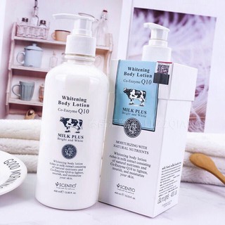 Kem dưỡng thể trắng da body lotion Q10 BÒ THÁI LAN 400ml