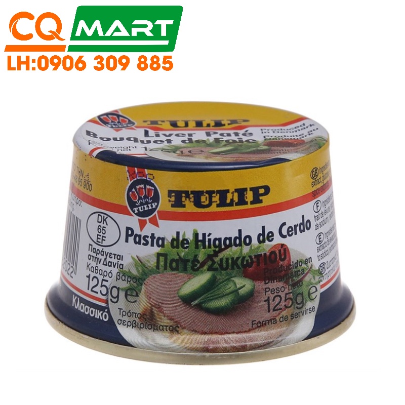 Pate Gan Heo Tulip 125g
