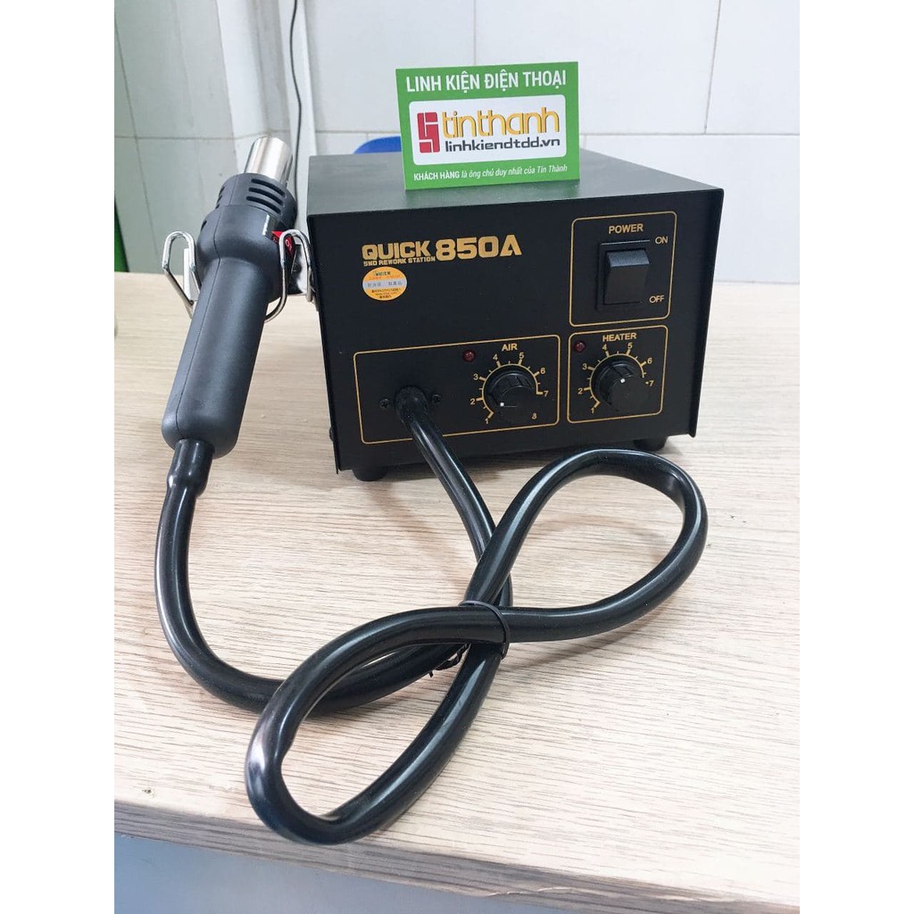 Máy khò Quick 850A thế hệ mới - Hàng chính hãng tem vàng