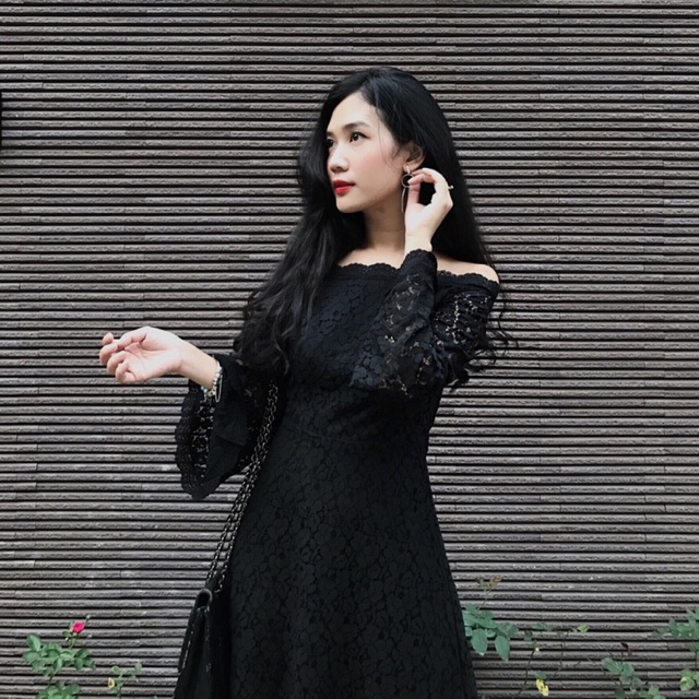 Đầm ren chushopee