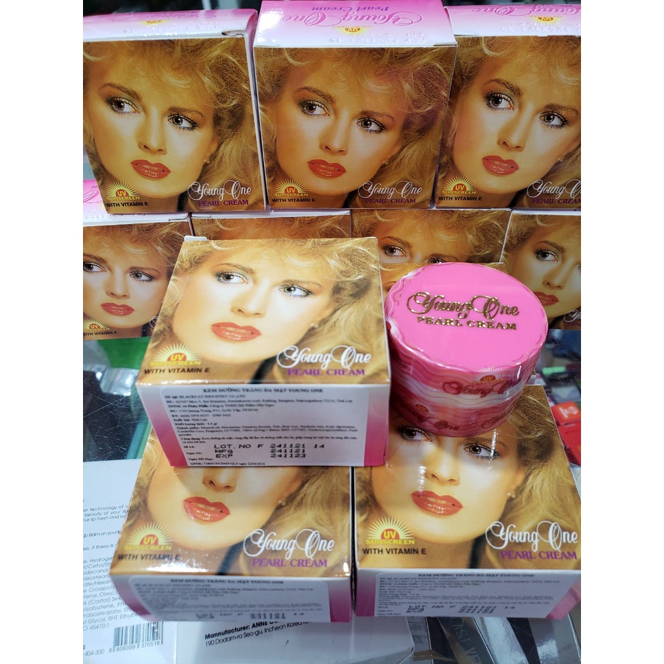 LẺ 1 HỘP Kem cô gái tóc xù YOUNG ONE Thái Lan 5g