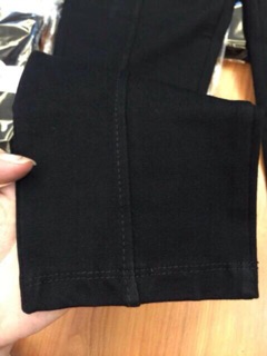 Quần legging cạp cao chun trần
