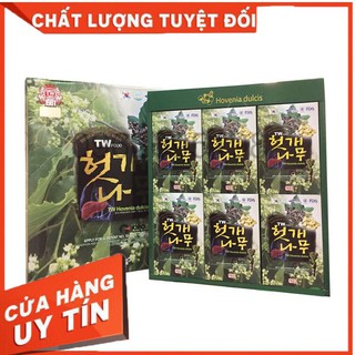 Nước bổ gan hàn quốc, bổ gan hovenia cao cấp, hộp 30 gói