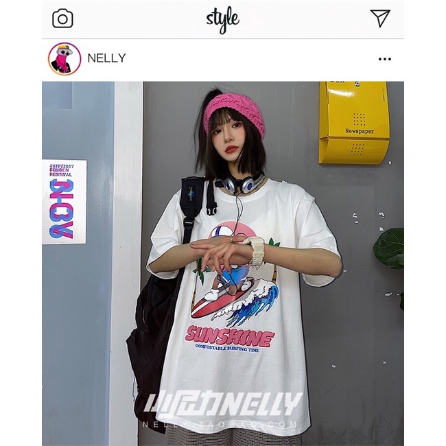 Áo phông nelly heybig sale (có sẵn) sunshine