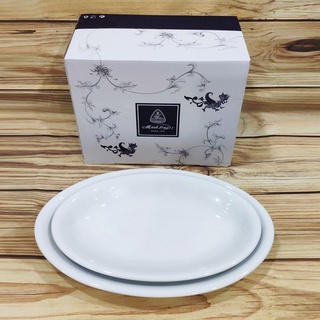 Dĩa hột xoài sâu lòng sứ Minh Long - dĩa hột xoài sâu lòng