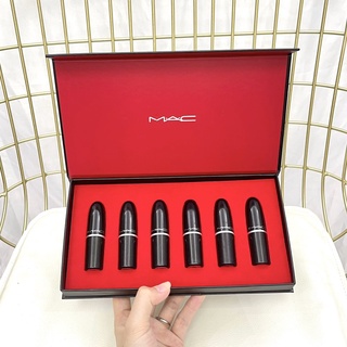 [Hàng mới về] Bộ 6 son môi MAC dạng thỏi mừng năm mới