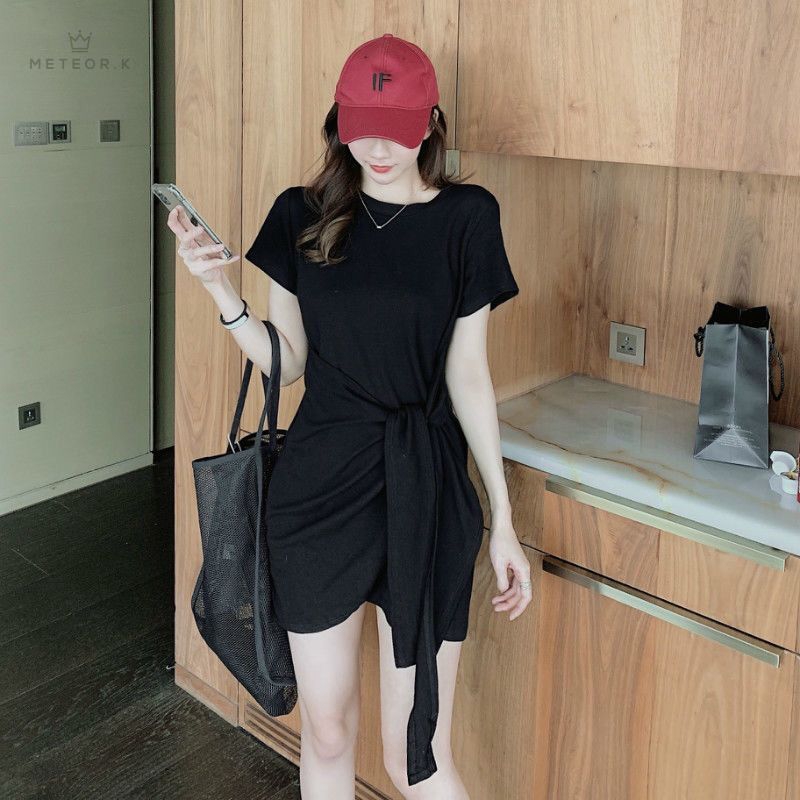 Đầm Tay Ngắn Ôm Dáng Đáng Yêu Dành Cho Nữ | BigBuy360 - bigbuy360.vn