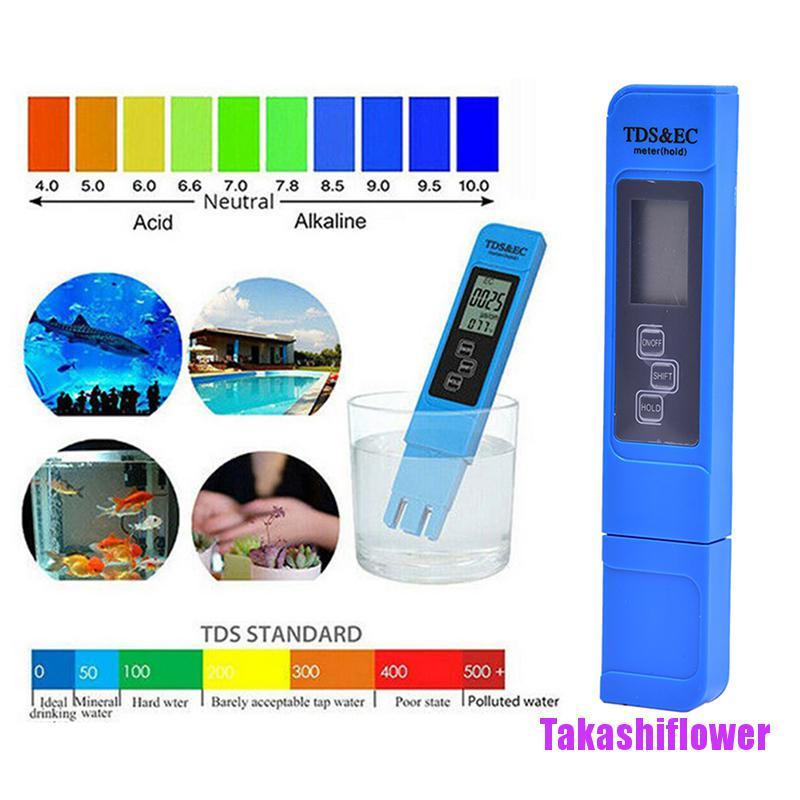 Bút thử PH kỹ thuật số 3 trong 1