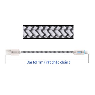 Cáp sạc nhanh Micro USB và USB Type C cho điện thoại