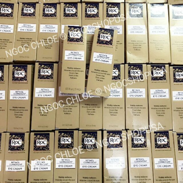 📢Kem mắt Roc Retinol Correcxion eye cream 15 ml