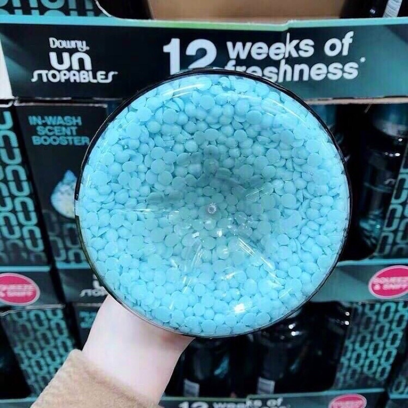 Hạt xả viên xả Downy Hồng & Xanh Fresh Protect - Unstopables Mỹ 1.06kg