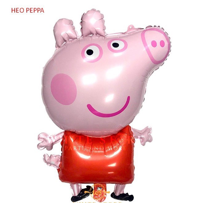 Bóng heo peppa cỡ nhỏ 30cm