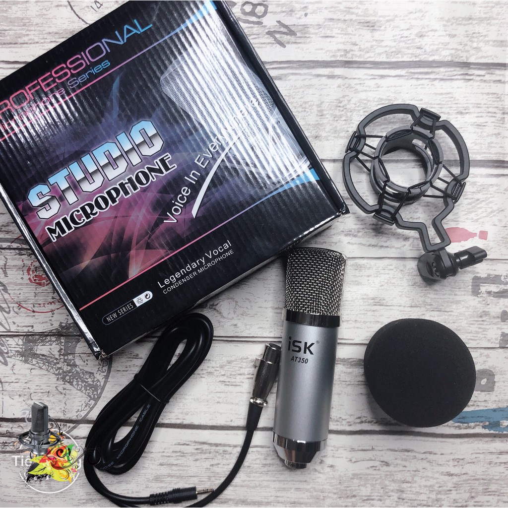 Mic AT350 và sound card h9 dây live stream MA2 chân kẹp màng loc- bộ livestream sound card h9 có bluetooth autu-tune. ♥
