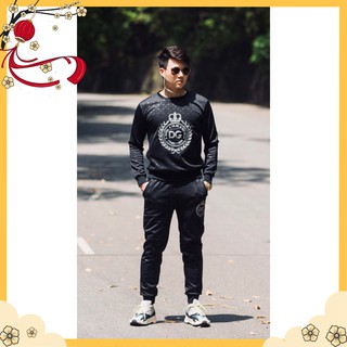 [HÀNG MỚI] Bộ thời trang thu đông thêu nổi Dolce Gabbana Hàng tết nên xả cho bằng hết...