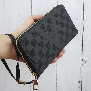 [MA11 hoàn xu 15% đơn từ 150k] [Mẫu Hot] Ví Cầm Tay Nam Nữ Hàng Hiệu , Ví Dài Nam Hàng Cao Cấp Đồ Da Cao Cấp