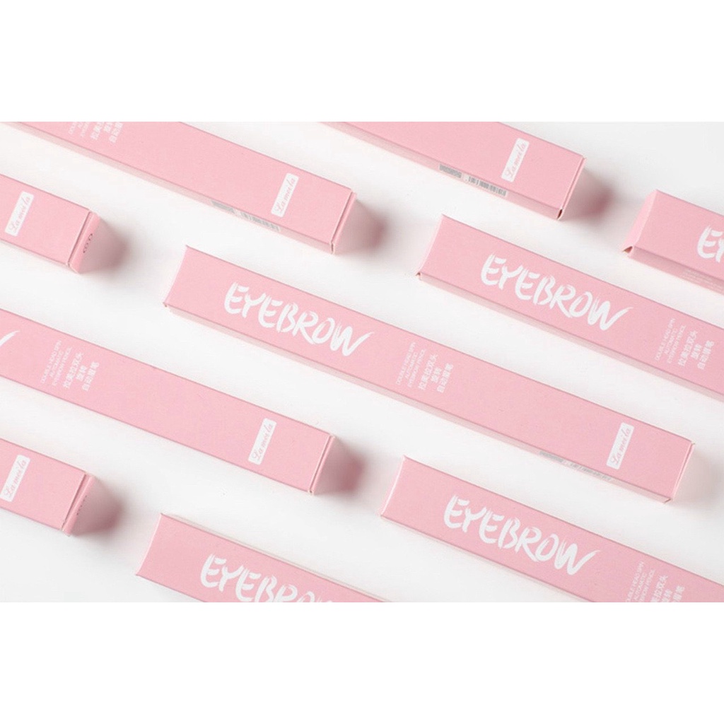 Chì kẻ mày 2 đầu Mking Eyebrow Pencil đầu bút dạ mềm, dễ vẽ, đường kẻ mảnh, rõ nét, không trôi