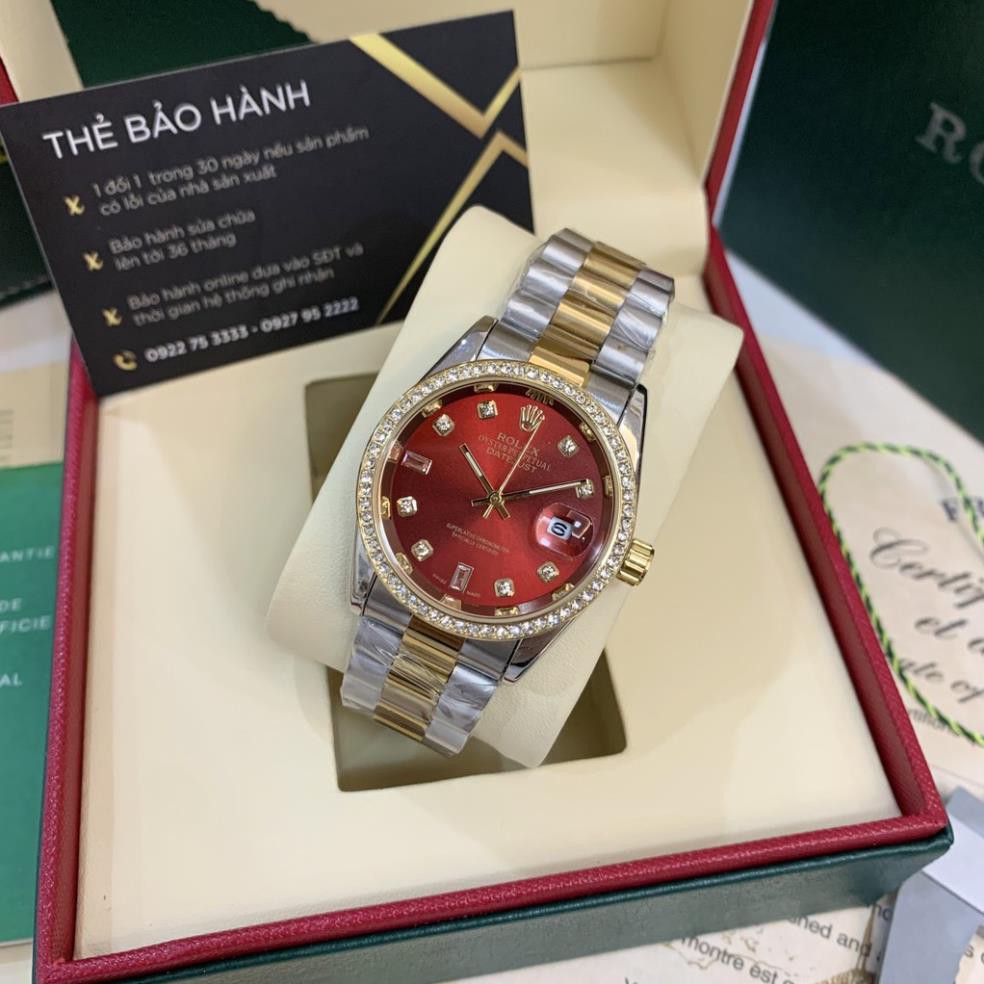 Đồng hồ nam Role - viền đá dây kim loại chống nước - DH501 | BigBuy360 - bigbuy360.vn