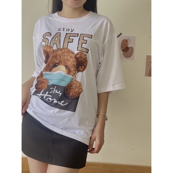 Áo thun unisex tay lỡ, áo thun form rộng ngắn tay unisex, thiết kế vải cotton mát mẻ, dành cho gia đình các cặp đôi | BigBuy360 - bigbuy360.vn