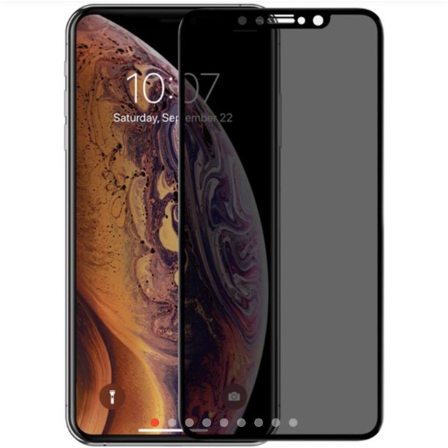 Kính chống nhìn chộm siêu mượt cho iPhone XSmax/6.5