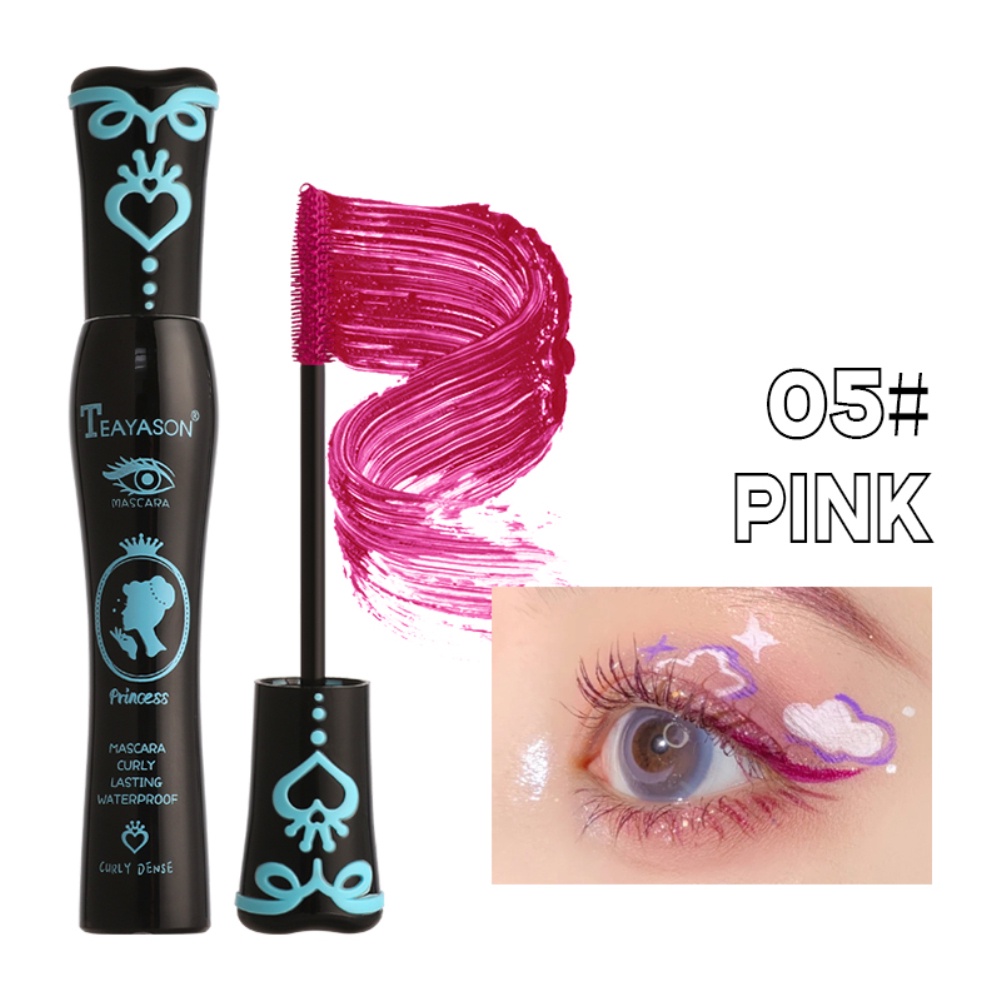 Mascara nhiều màu sắc chống thấm nước không dễ nhòe chuốt dài dày và cong mi
 | BigBuy360 - bigbuy360.vn