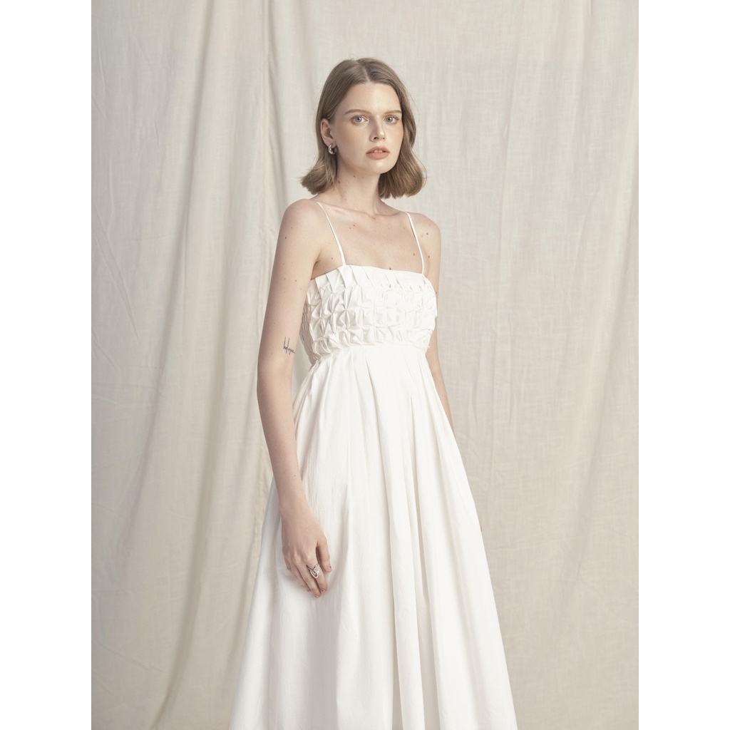 Season Studios| Đầm hai dây Smock Pristal Dress