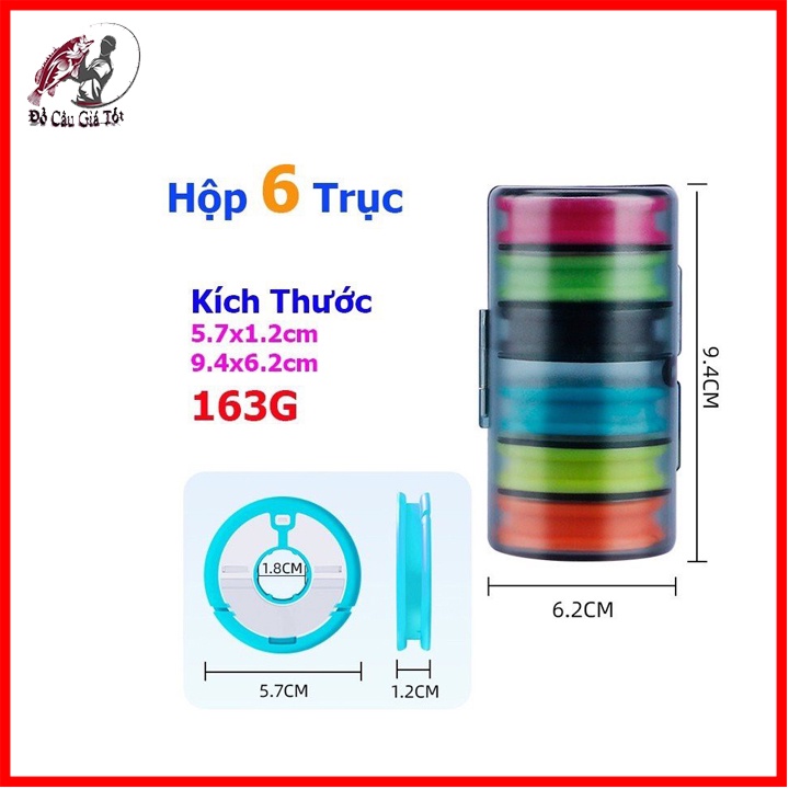 [Chất Lượng] Hộp Đựng Phao Trục Câu Đài Silicone, Phụ Kiện Câu Đài Cao Cấp