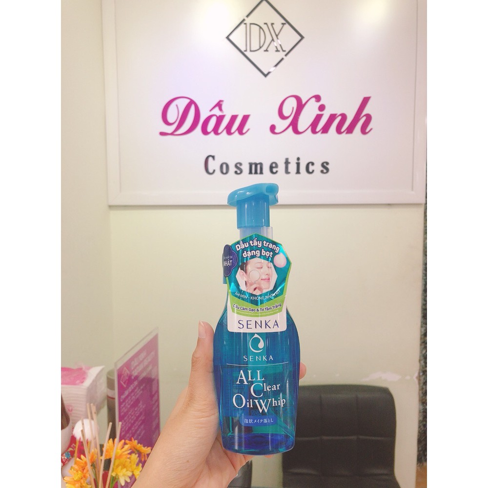 Dầu tẩy trang tạo bọt Senka All Clear Oil Whip 150ml