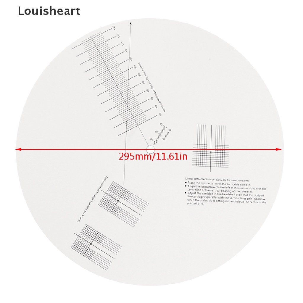 Thước Đo Khoảng Cách Bằng Vinyl Của Máy Ghi Âm Louisheart