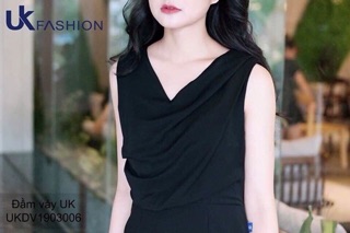 Đầm sát nách xếp ly eo❌siêu đẹp❌