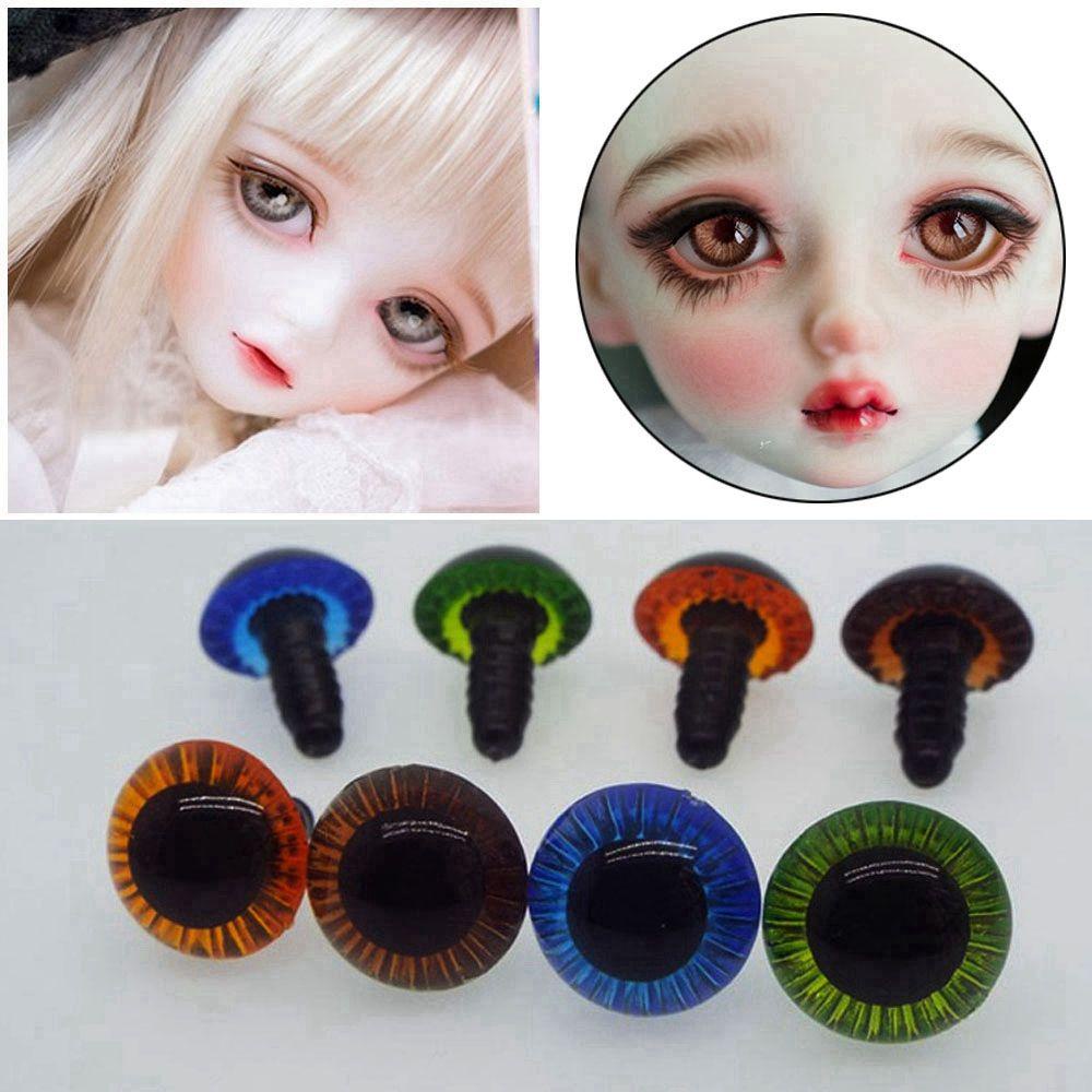 Set 10 / 5 Cặp Mắt Nhựa Cho Búp Bê BJD