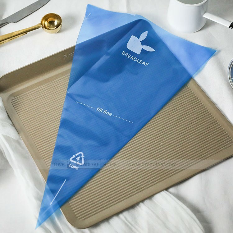 Túi Bắt Kem Breadleaf Size 25.5 x 43cm - Gồm 100 Túi