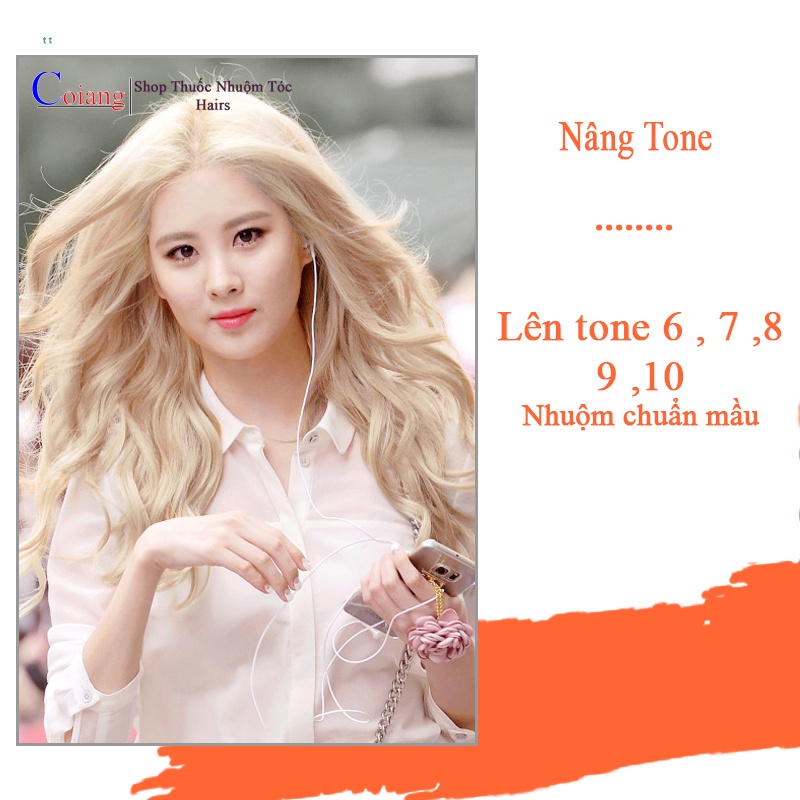 Thuốc Nhuộm Tóc sử dụng tại nhà NÂNG TONE TÓC  nhiều thảo dược giá rẻ Kcolor