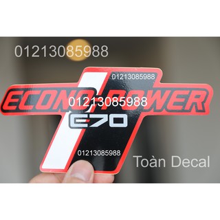 Tem Honda DD đỏ