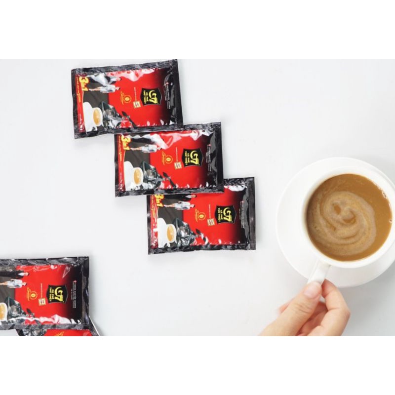 G7 3in1- Bịch 50 gói- Tặng 2 gói classic