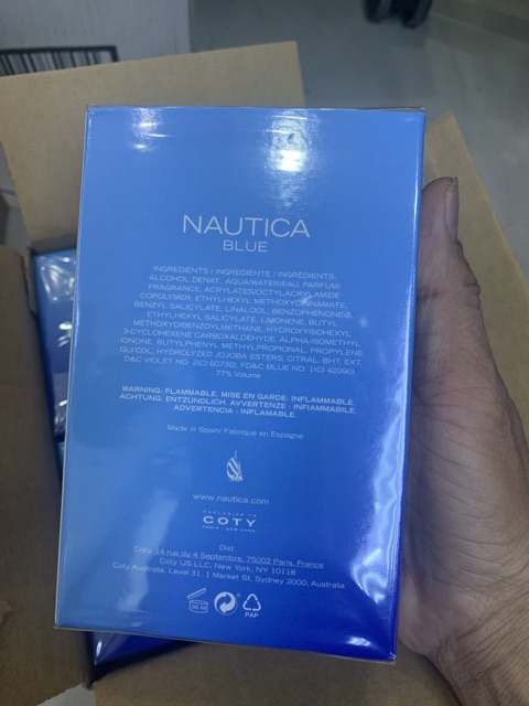 Nước hoa nam nautica blue 100ml full seal | BigBuy360 - bigbuy360.vn
