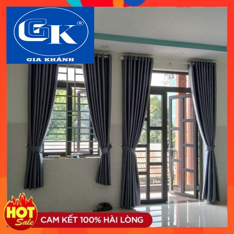 Rèm Cửa Sổ Phòng Ngủ - Khả Năng Chống Nắng Tốt  - Vải Trang Trí Decor Phòng - Thương Hiệu Rèm Cửa gia khánh