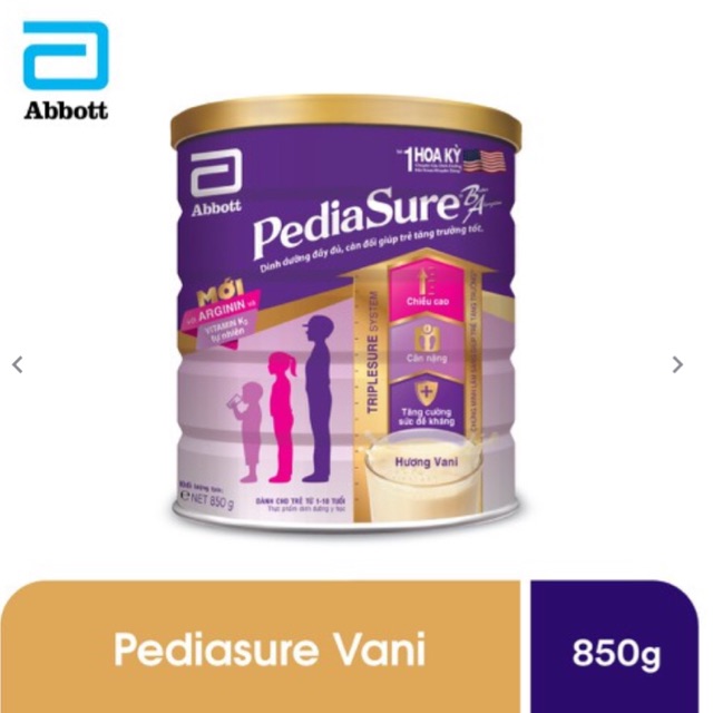 Sữa Pediasure Vani 850g