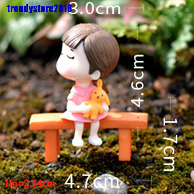 Set 2 tượng cặp đôi ngọt ngào trang trí sân vườn