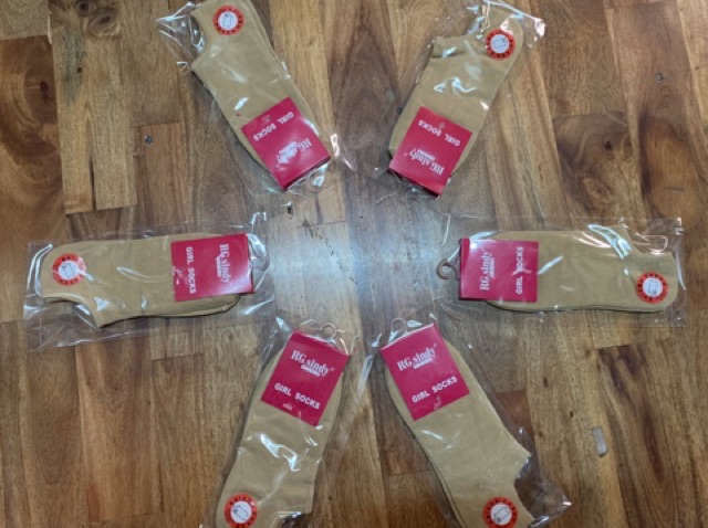 combo 6 đôi tất trơn nữ