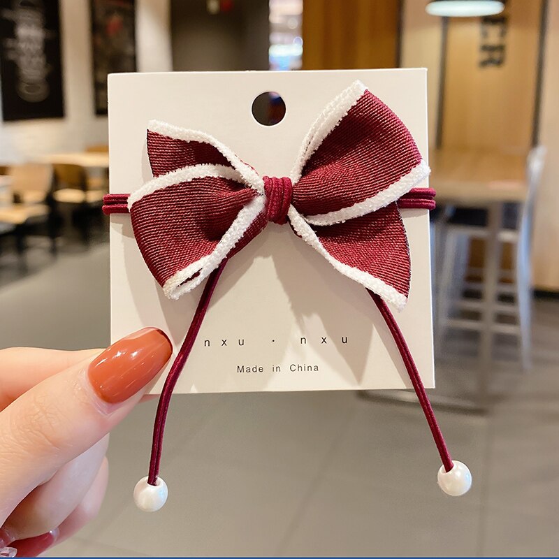 Dây Buộc Tóc Có Chi Tiết Nơ Thời Trang Cho Nữ