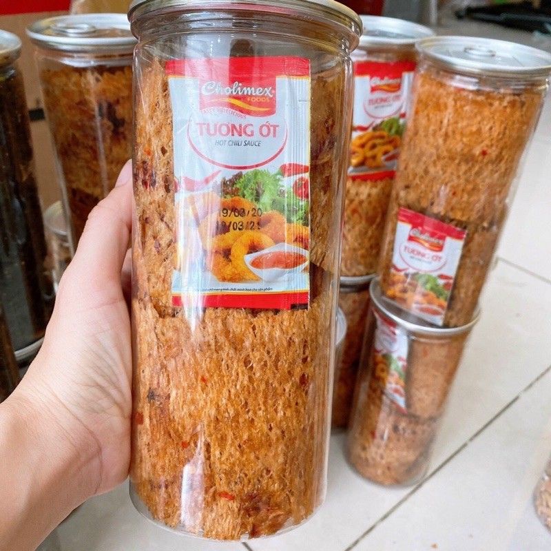HŨ 200G Mực cán siêu ngon
