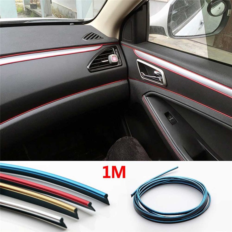 Gioăng tốt 🚗 Cuộn Dây Bọc Viền Trang Trí Nội Thất Xe Hơi 1M Chuyên Dụng