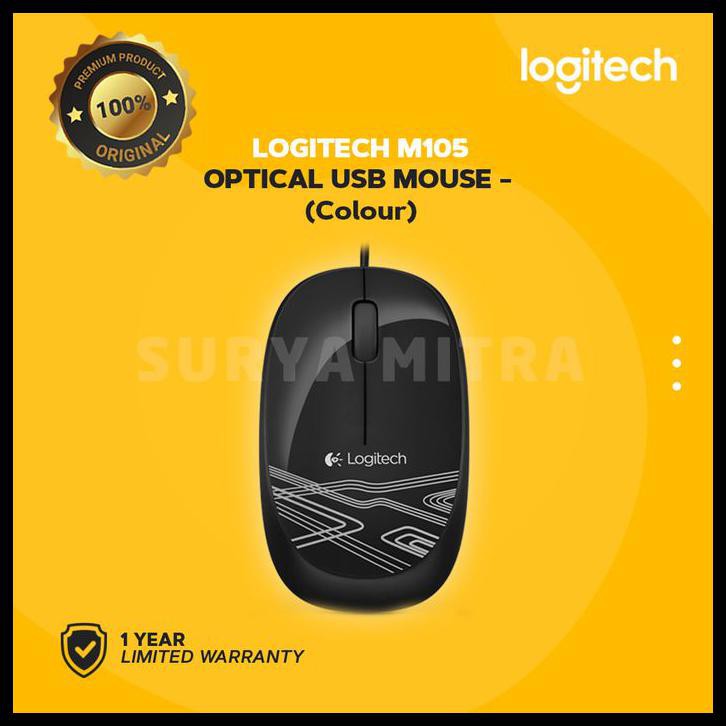 Chuột Máy Tính Logitech M105 / M 105 Usb Kal335 Chất Lượng Cao | BigBuy360 - bigbuy360.vn
