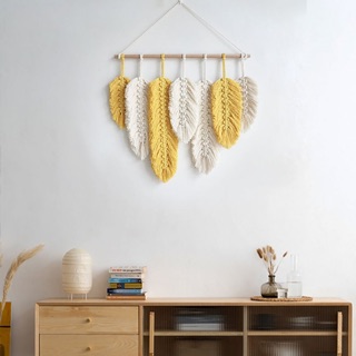 Mành Macrame lá treo tường trang trí 🔥🔥