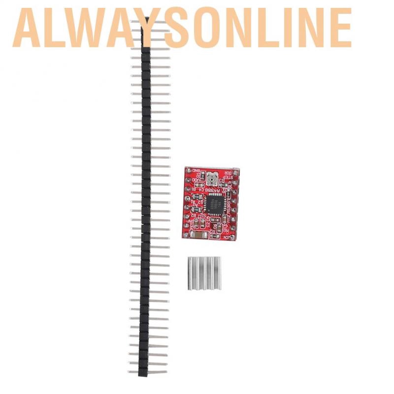 Alwaysonline 3D Printer Parts Kit CNC Shield V3 Expansion Board + A4988 Stepper Motor Driver UNO R3