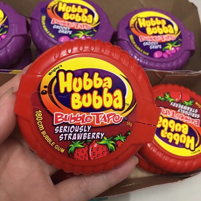 Kẹo gum cuộn siêu dài Hubba Bubba (Hàng Mỹ)
